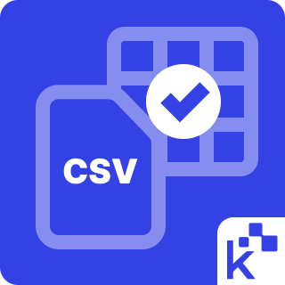 Process CSV icon